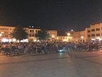 Letní kino v sobotu naposledy promítalo na náměstí