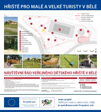 Dětské hřiště pro malé i velké turisty v Bělé