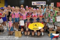 Mažoretky MK Ballerisimo Hlučín zvítězily ve finále Mistrovství ČR mažoretek