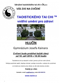 Taoistické tai chi v Hlučíně