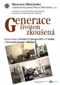 Pozvánka na Generaci ľivotem zkouąená