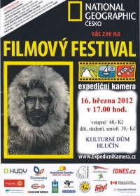Pozvánka na filmový festival Expediční kamera