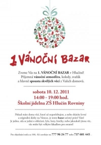 1. Vánoční bazar